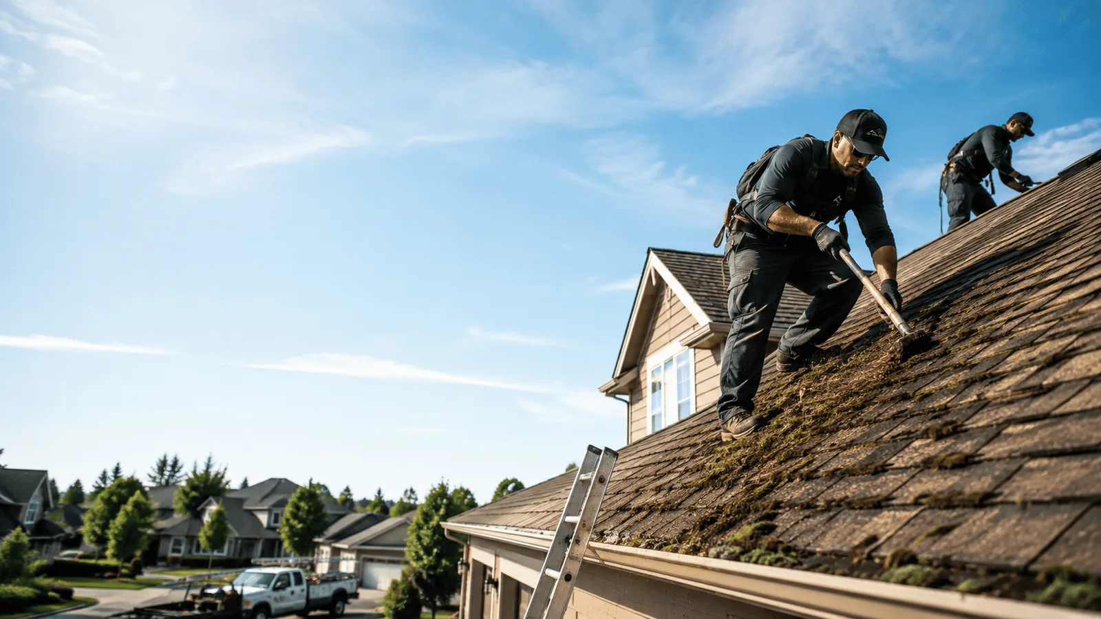 Roof Moss Removal in Nara Visa, NM near me
